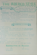 Rococo Style, Week #1