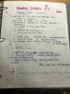 First Week Notes