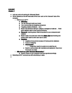 First Day Notes