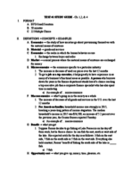 ECON2030 Study Guide Test 1