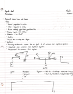 Biomechanics, Week 2 notes