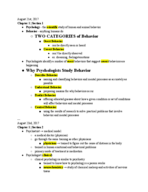 PSYC2000 Study Guide 1