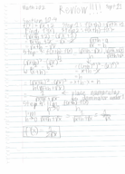 Math 202, Week 4, Day 1
