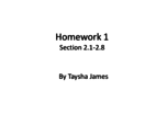Chapter 2 notes