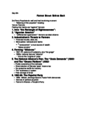 HIST since 1865 Class Notes Week 4