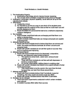 Reasoning and Critical Thinking- Week 1 notes