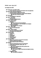 Week 1 Lecture notes