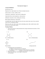 study guide for exam 1