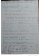 Study guide for exam 1