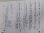 Thermodynamics: 8/29 & 8/31
