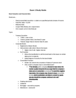 Exam 1 Study Guide