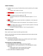 Stats notes week 3