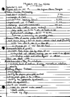 Physics 103 Day 1 Notes