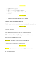 Human Nutrition Week 4 Notes