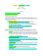 Experimental Psychology Week 4 Notes 