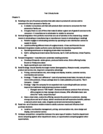 Test 1 Study Guide Notes
