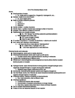 BIO1200 Ch.2 Notes