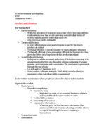 4700 Government and Business notes for week 1 