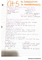 Econ 210, Week 4 notes