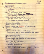 PSY 101, Week 2 Notes 9/15/17