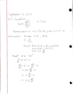 Mat 272 Week 5 Notes