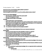 How Do We Do Political Science? 