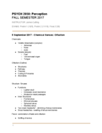 PSYCH 2050 Week 3 Lecture Notes