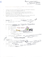 Second Topic English Colonies in the New World