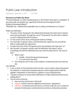 Public Law Introduction 