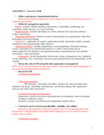 Exam 1 study guide