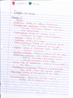 BSC 1085C Chapter review