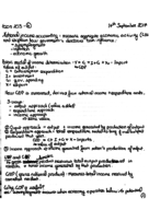 Econ 203 Week 2 Notes