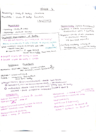 Week 1 Notes for BIOL 2320