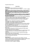 MGF 301 Corporation Finance Week 3