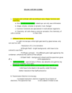 Bio 230 Exam 1 study guide 
