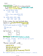 Intro to Linear Algebra, Week 1