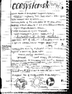 Week 2, Chapter 2 Notes: Ecosystems and Energy