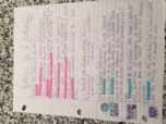Exam 1 study notes