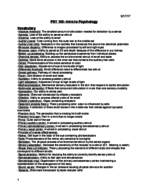 PSY 100-Notes (Week 3, 9/18/2017) 