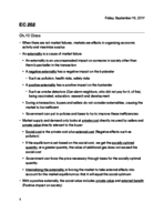 EC 202 Ch.10 Class Notes