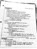 GVSU PSY 364 Week 1 Notes Fall17
