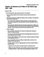 Chapter 18 Parts 1/2 Lecture Notes