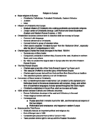 European Studies 101 week 3 notes