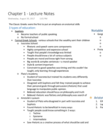Chapter 1 Lecture Notes