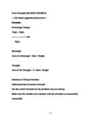 Macroeconomics Study Guide 1