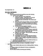 US DIPLO NOTES WK 4