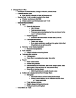 Chicago Rock 'n' Roll Notes