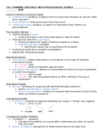 PSY2012 CH:1 class notes