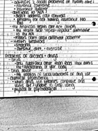 Alcohol and drugs notes social problems