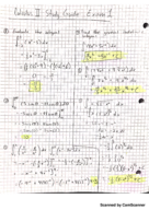 Calculus II Study Guide Exam 1 